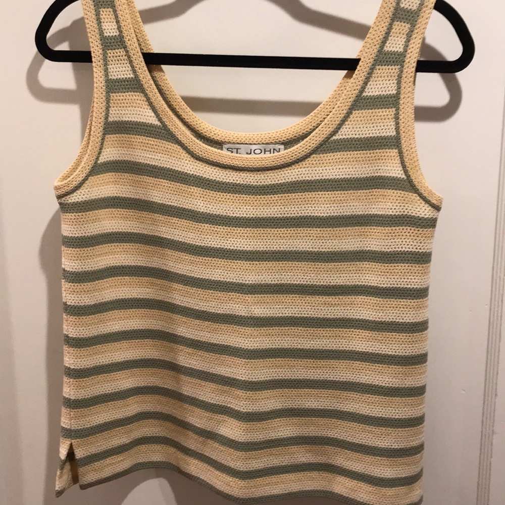 Khaki dream wide weave knot shell